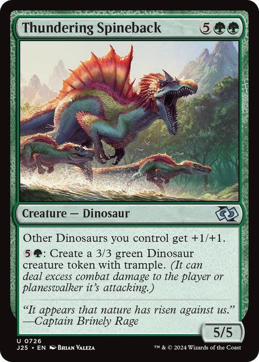 Thundering Spineback [Foundations Jumpstart] 726