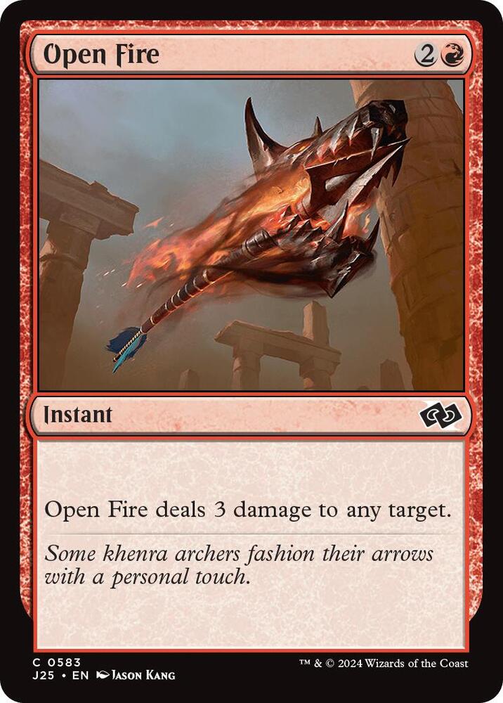 Open Fire [Foundations Jumpstart] 583