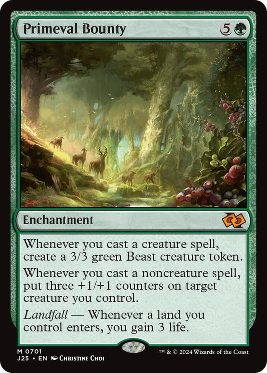 Primeval Bounty [Foundations Jumpstart] 701