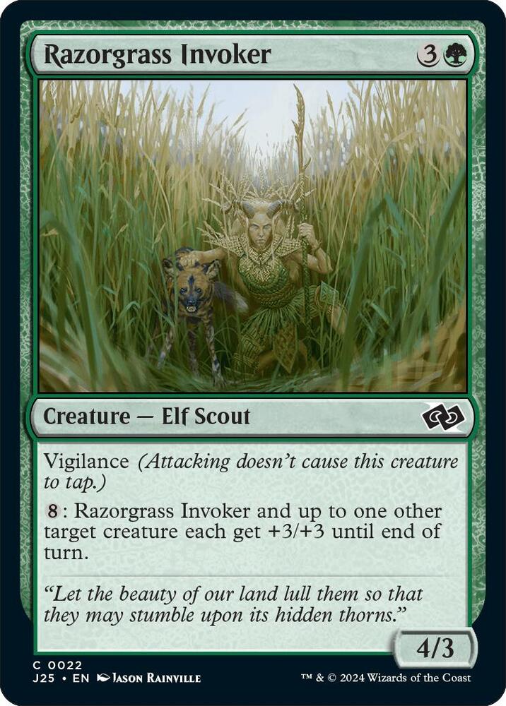 Razorgrass Invoker [Foundations Jumpstart] 22