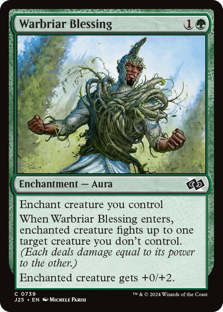 Warbriar Blessing [Foundations Jumpstart] 739