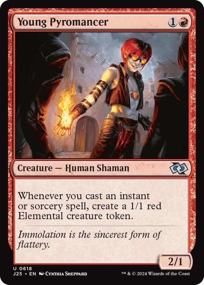 Young Pyromancer [Foundations Jumpstart] 618