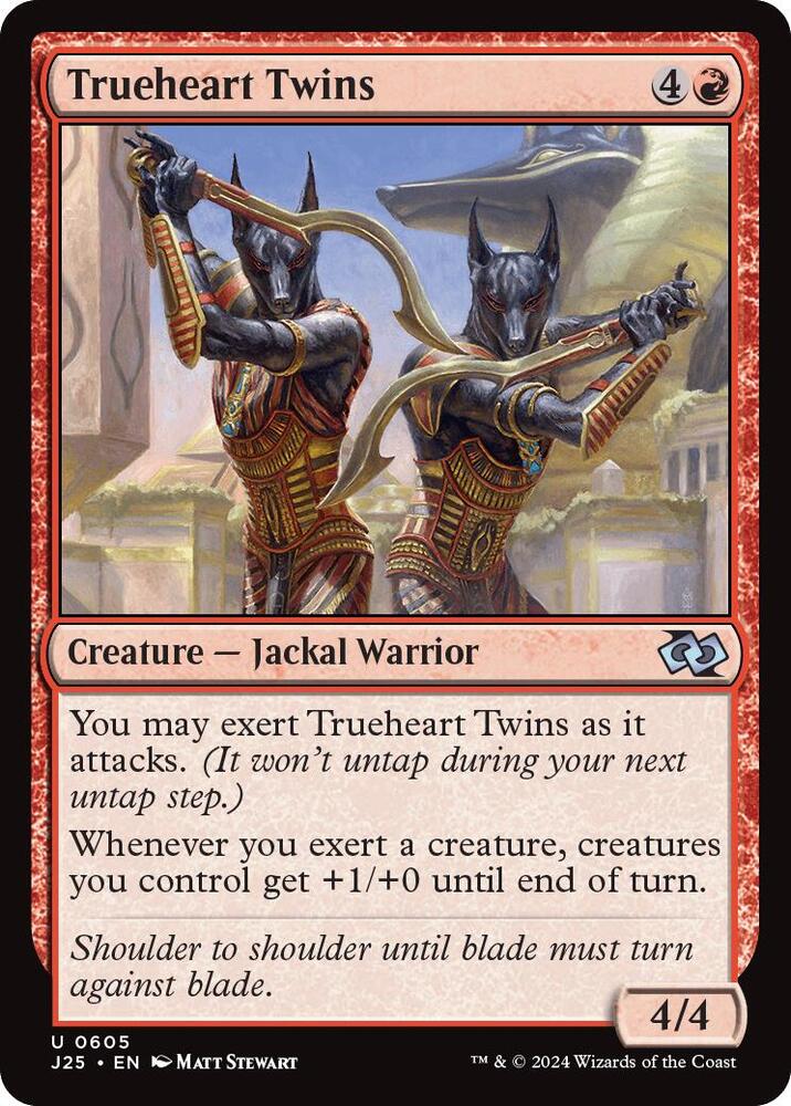 Trueheart Twins [Foundations Jumpstart] 605