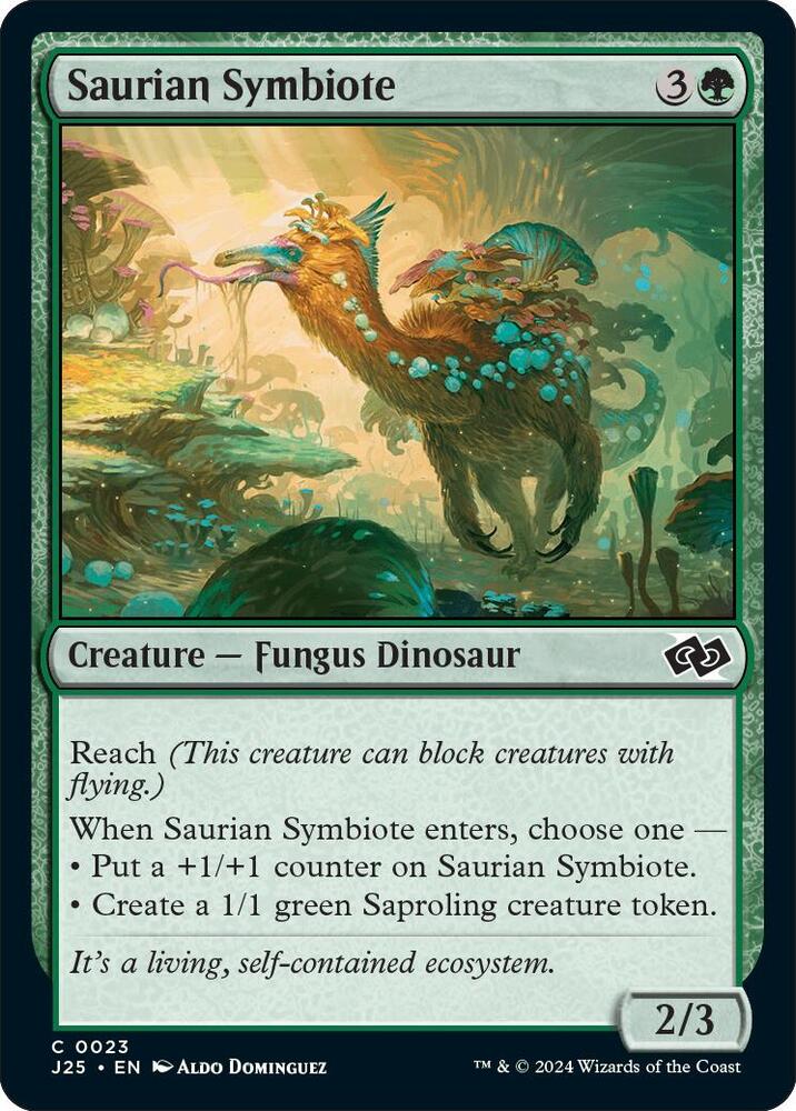 Saurian Symbiote [Foundations Jumpstart] 23