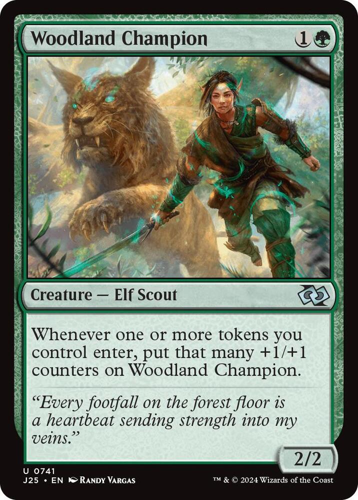 Woodland Champion [Foundations Jumpstart] 741