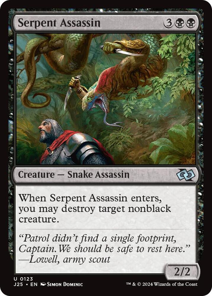 Serpent Assassin [Foundations Jumpstart] 123