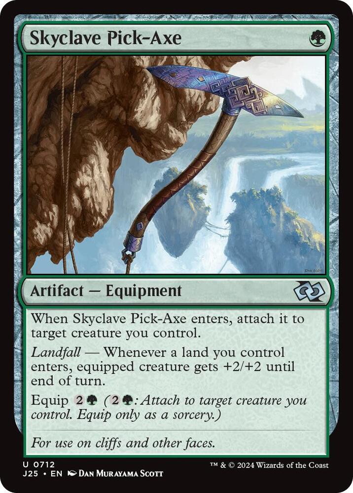 Skyclave Pick-Axe [Foundations Jumpstart] 712