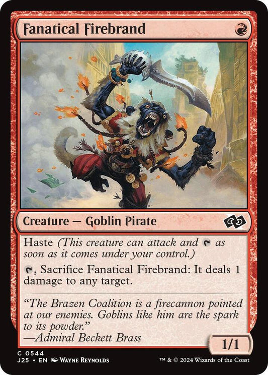 Fanatical Firebrand [Foundations Jumpstart] 544