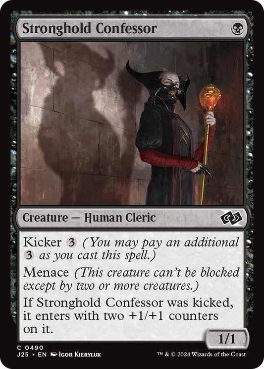 Stronghold Confessor [Foundations Jumpstart] 490
