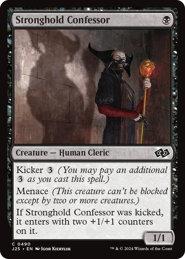 Stronghold Confessor [Foundations Jumpstart] 490