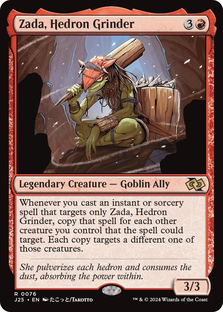 Zada, Hedron Grinder (Anime) [Foundations Jumpstart] 76