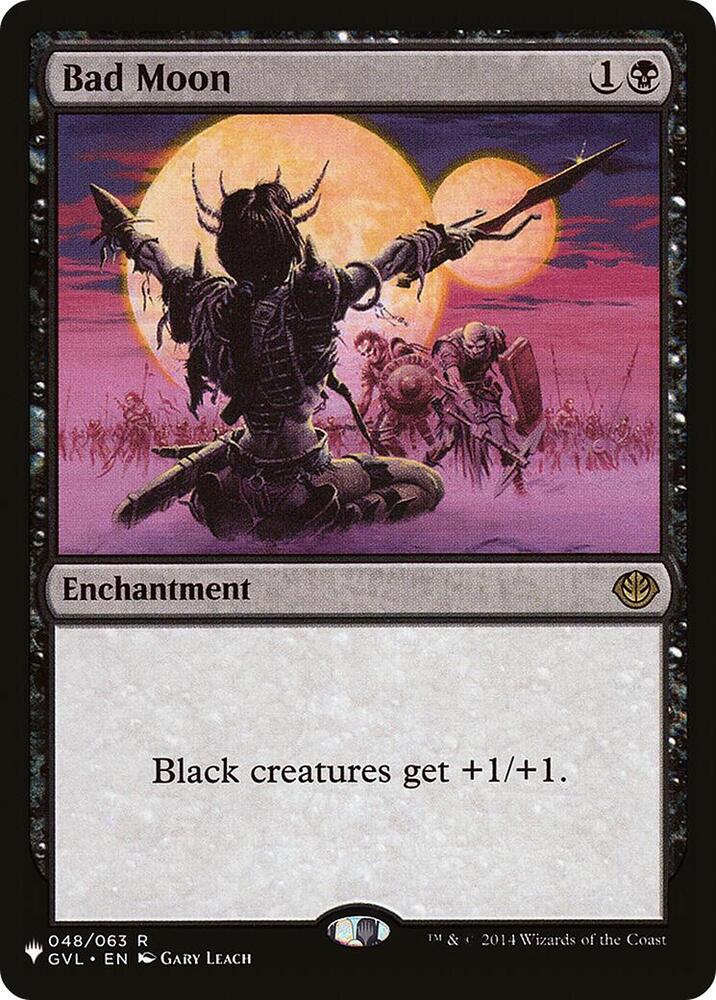 Bad Moon (GVL) [The List Reprints] 048/063