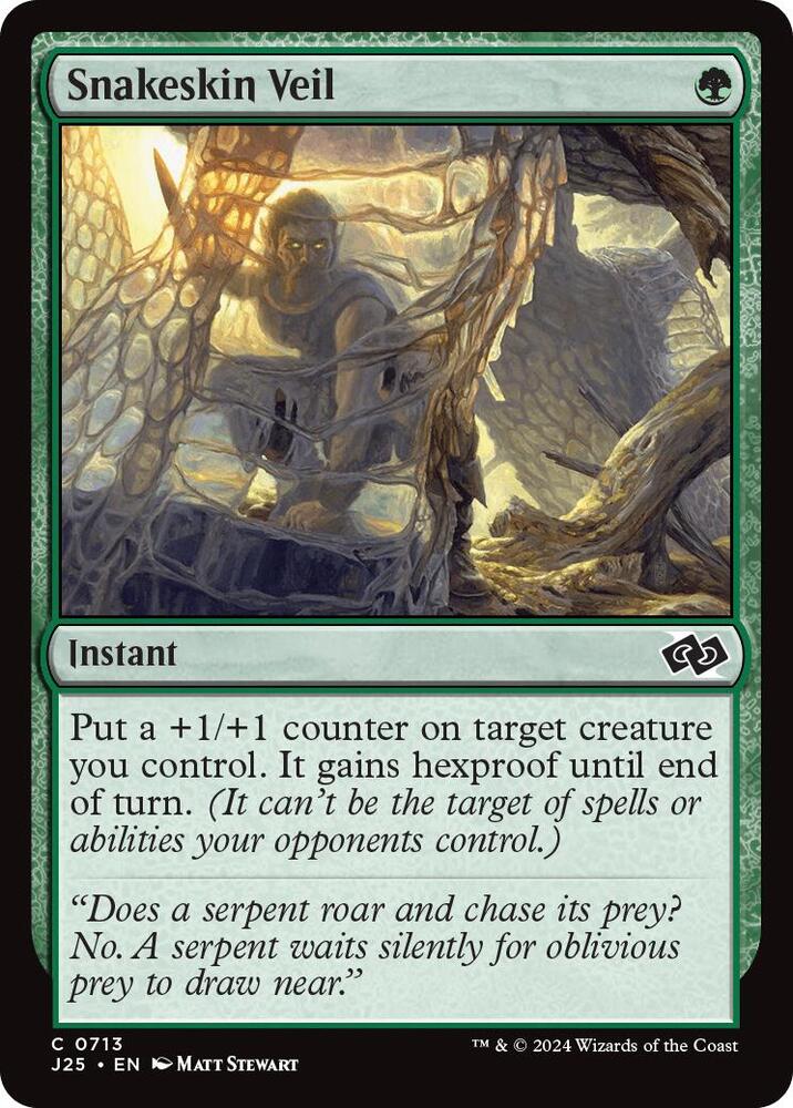 Snakeskin Veil [Foundations Jumpstart] 713