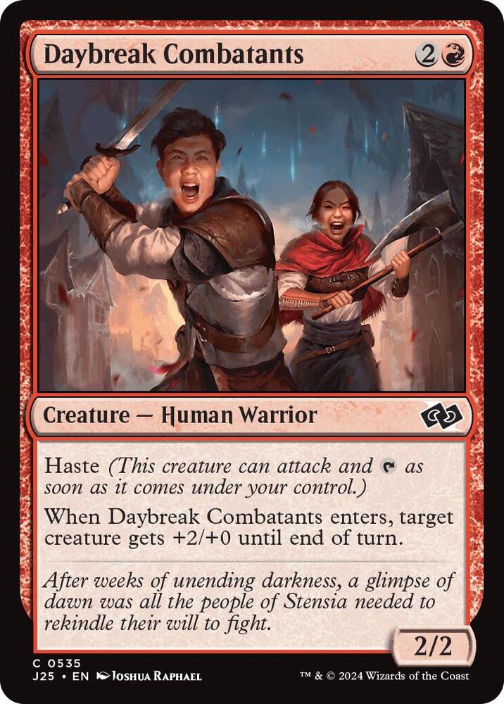 Daybreak Combatants [Foundations Jumpstart] 535