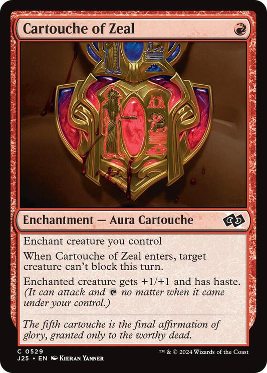 Cartouche of Zeal [Foundations Jumpstart] 529