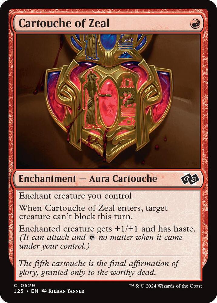 Cartouche of Zeal [Foundations Jumpstart] 529