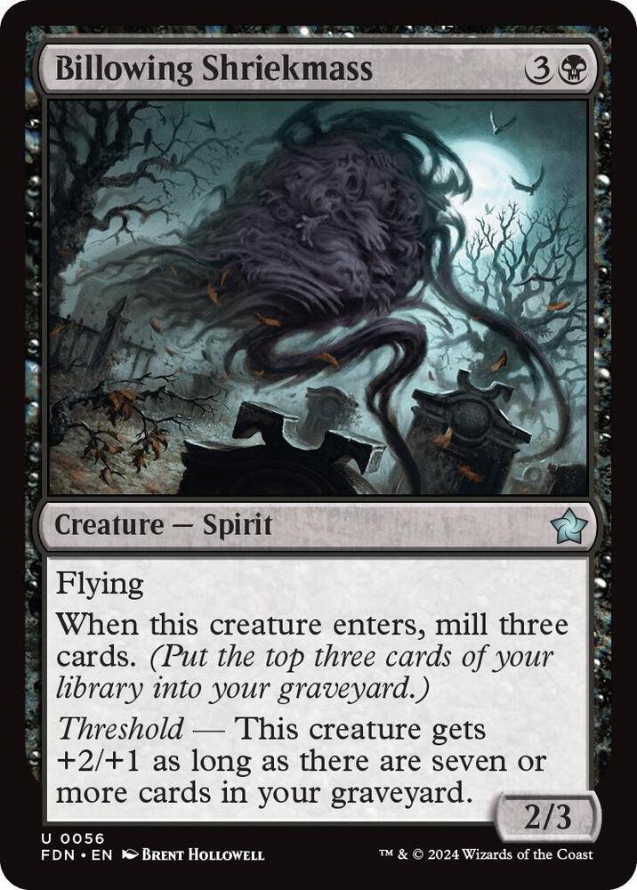 Billowing Shriekmass [Foundations] 56