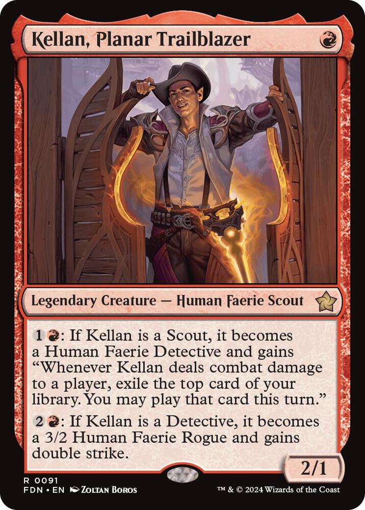 Kellan, Planar Trailblazer [Foundations] 91