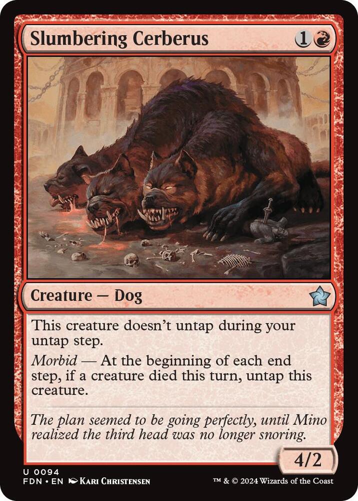 Slumbering Cerberus [Foundations] 94