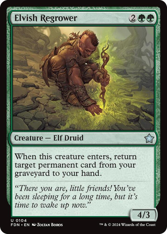 Elvish Regrower [Foundations] 104