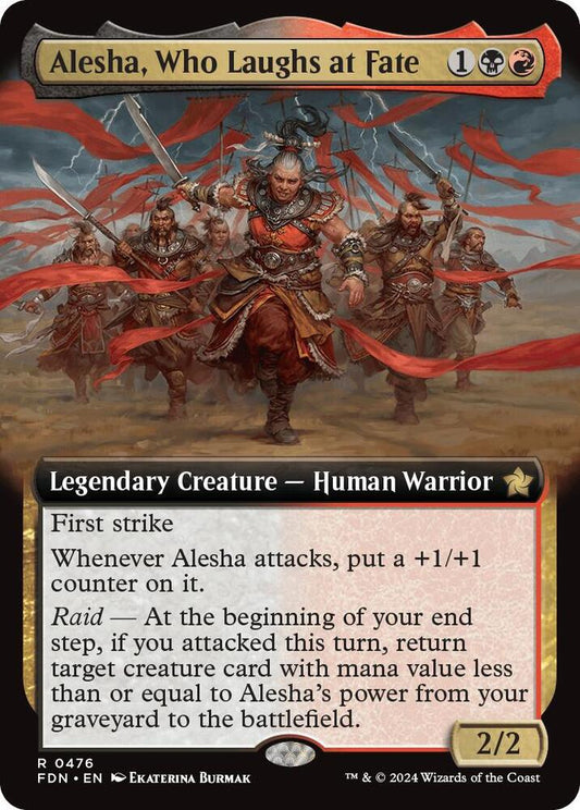 Alesha, Who Laughs at Fate (Extended Art) [Foundations] 476