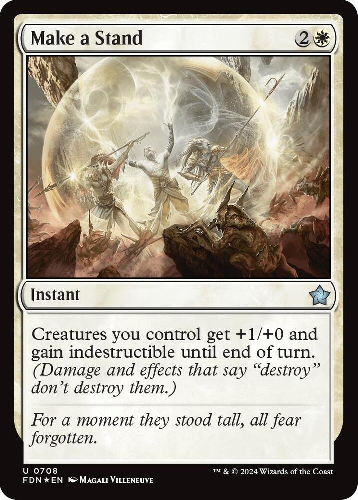 Make a Stand [Foundations] 708