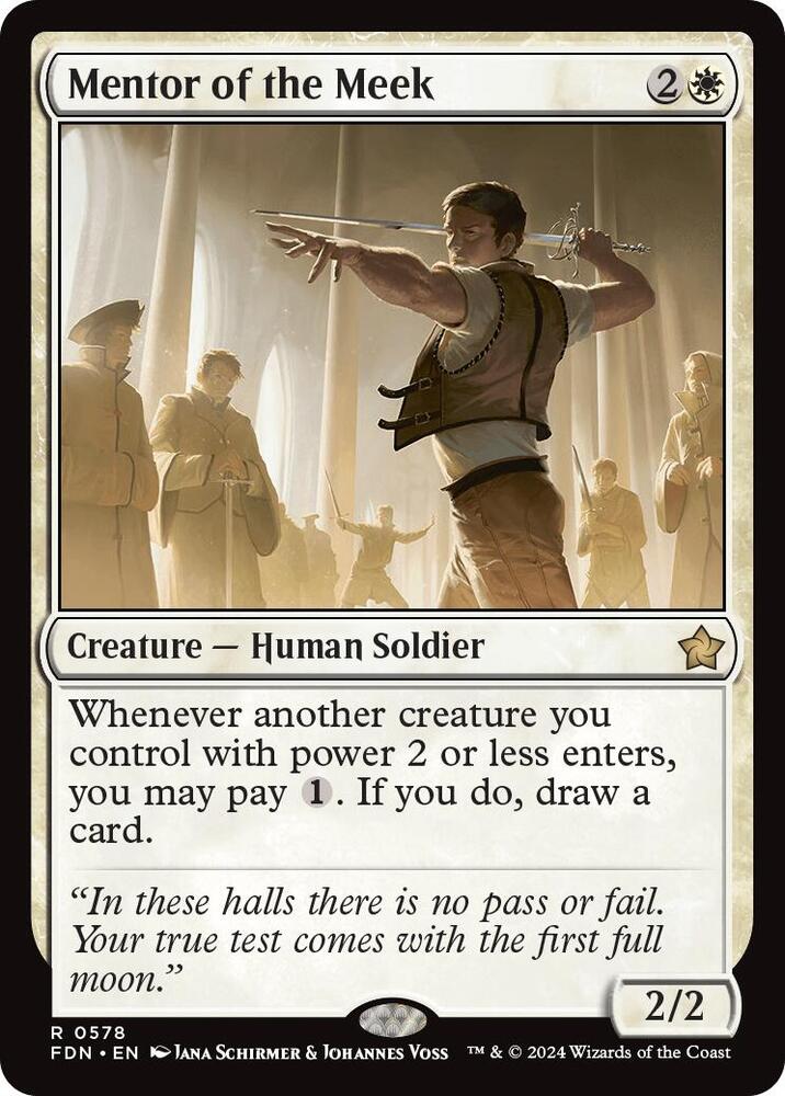 Mentor of the Meek [Foundations] 578