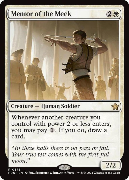 Mentor of the Meek [Foundations] 578
