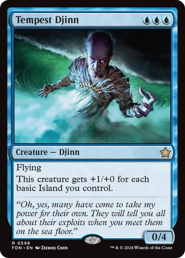 Tempest Djinn [Foundations] 598