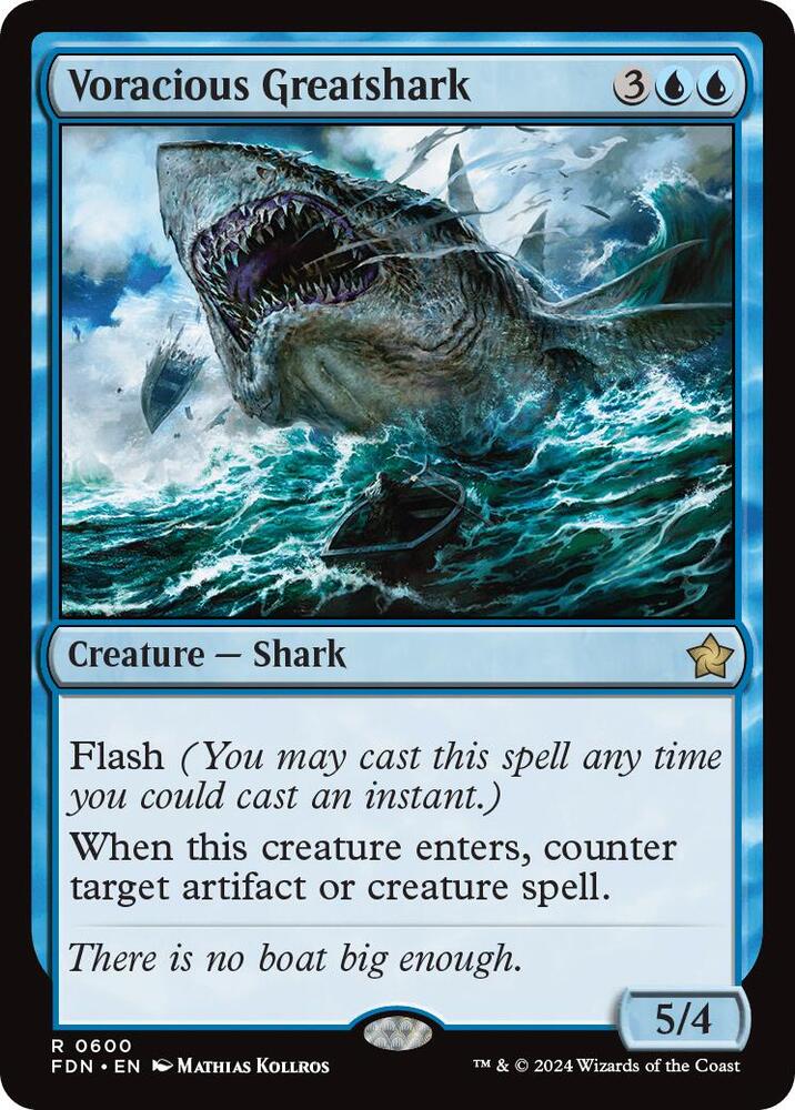 Voracious Greatshark [Foundations] 600
