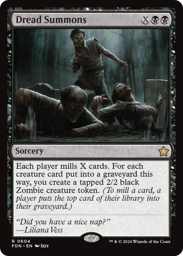 Dread Summons [Foundations] 604