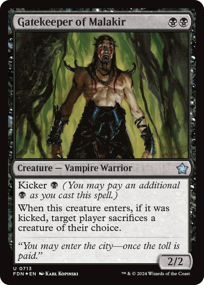 Gatekeeper of Malakir (0713) [Foundations] 713