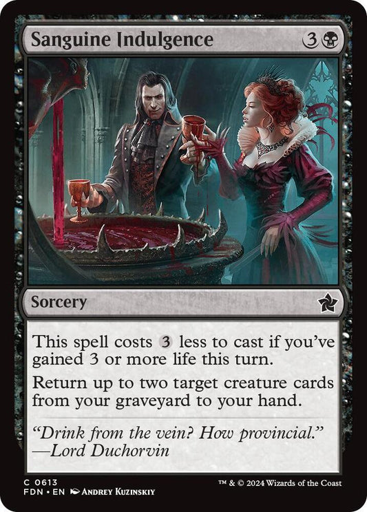 Sanguine Indulgence [Foundations] 613