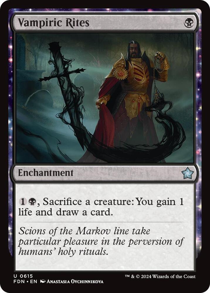 Vampiric Rites [Foundations] 615