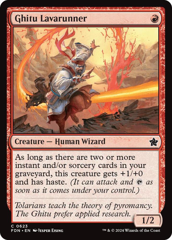 Ghitu Lavarunner [Foundations] 623