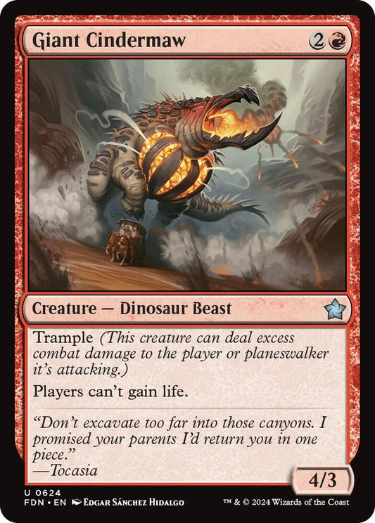 Giant Cindermaw [Foundations] 624