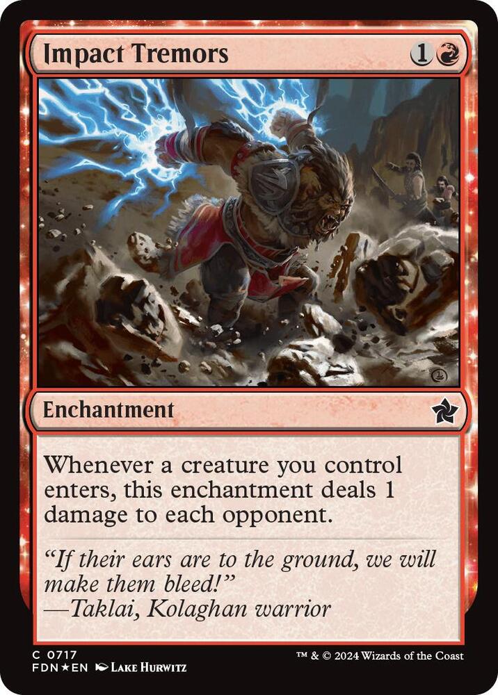 Impact Tremors [Foundations] 717