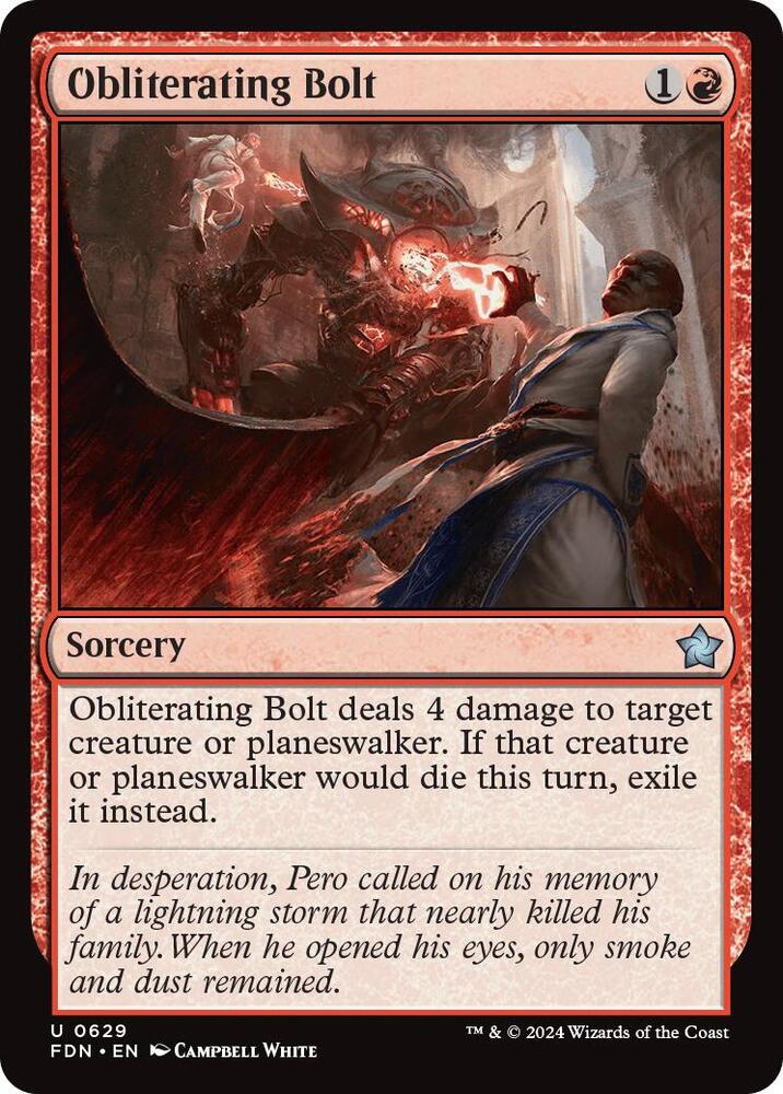 Obliterating Bolt [Foundations] 629