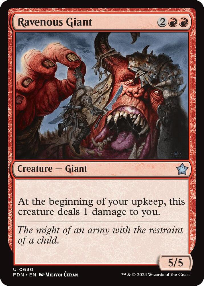 Ravenous Giant [Foundations] 630