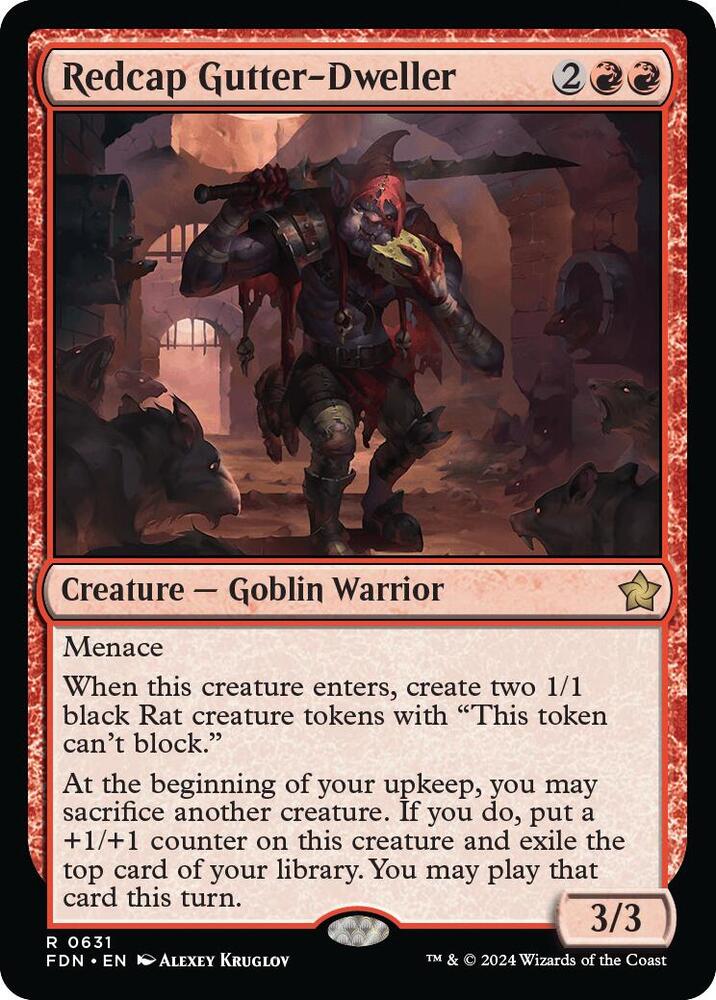 Redcap Gutter-Dweller [Foundations] 631