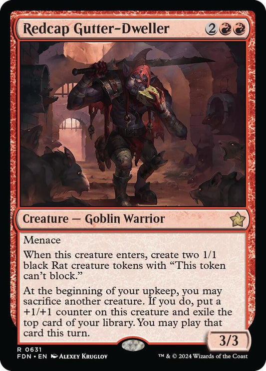 Redcap Gutter-Dweller [Foundations] 631