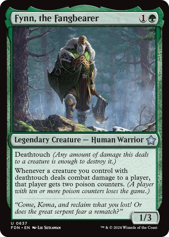 Fynn, the Fangbearer [Foundations] 637