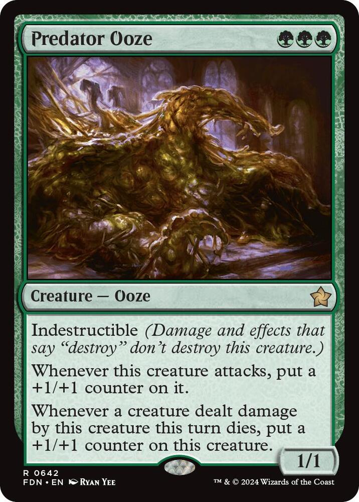 Predator Ooze [Foundations] 642