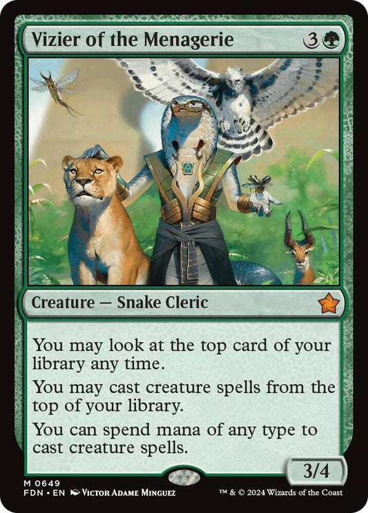 Vizier of the Menagerie [Foundations] 649