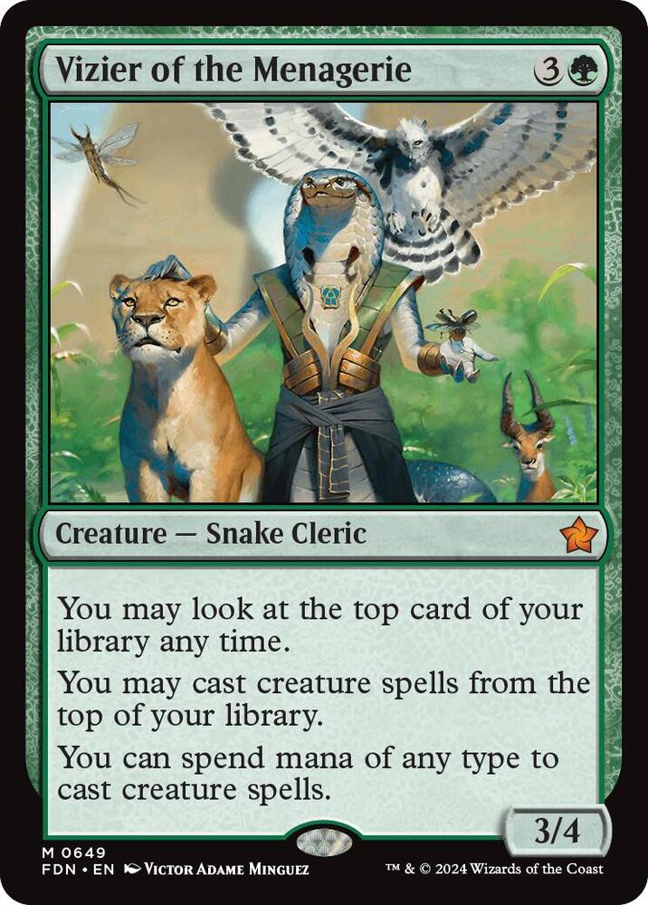 Vizier of the Menagerie (0649) [Foundations] 649