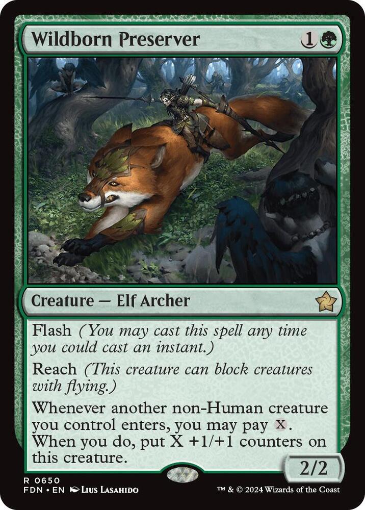 Wildborn Preserver [Foundations] 650