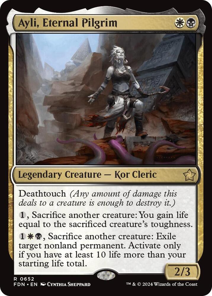 Ayli, Eternal Pilgrim [Foundations] 652