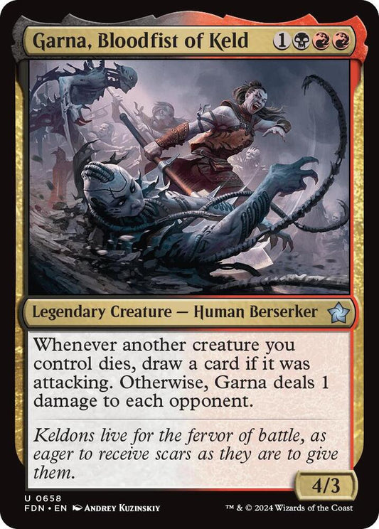 Garna, Bloodfist of Keld [Foundations] 658
