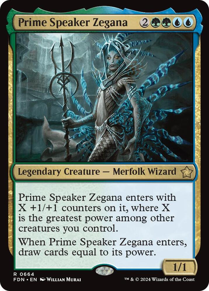 Prime Speaker Zegana [Foundations] 664
