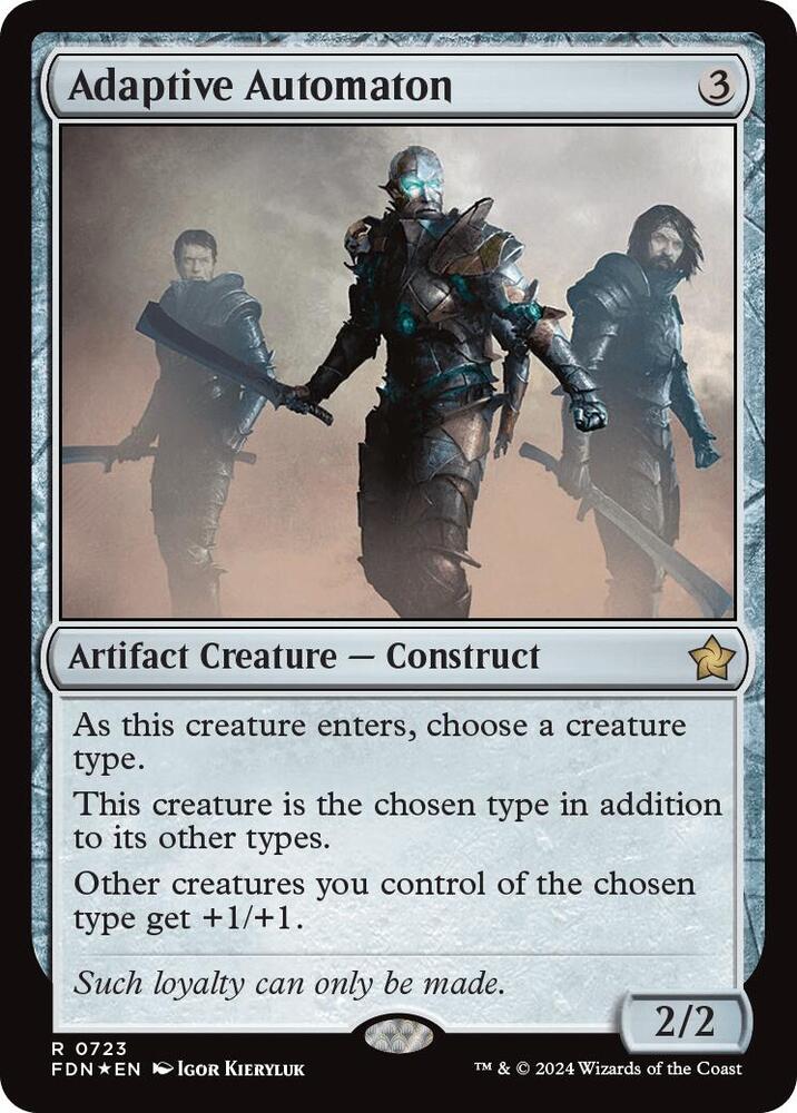 Adaptive Automaton [Foundations] 723